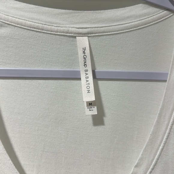 The Group by Babaton White V-Neck Tshirt - Picture 2 of 3